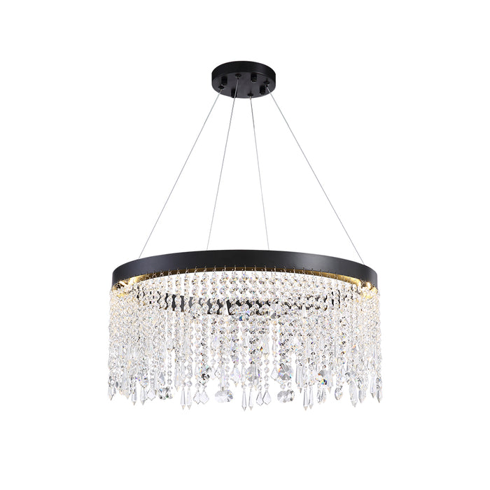 Crystal Ring Dining Room Chandelier